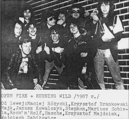 Running Wild � �������� ������ OPEN FIRE